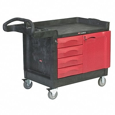 Trade Cart/Service Bench 49 in L Black MPN:FG453388BLA