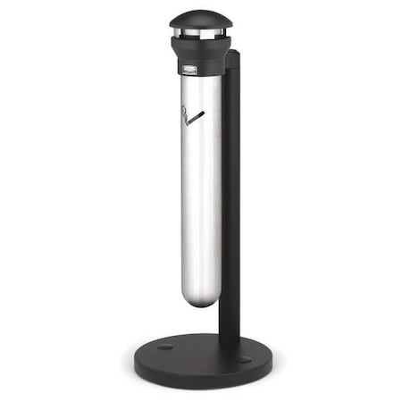 Cigarette Receptacle, Silver, 1.25 gal MPN:FG9W3100SSBLA
