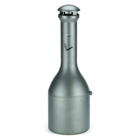 Infinity Cigarette Receptacle, 4-3/32 gal., Pewter MPN:FG9W3300ATPWTR
