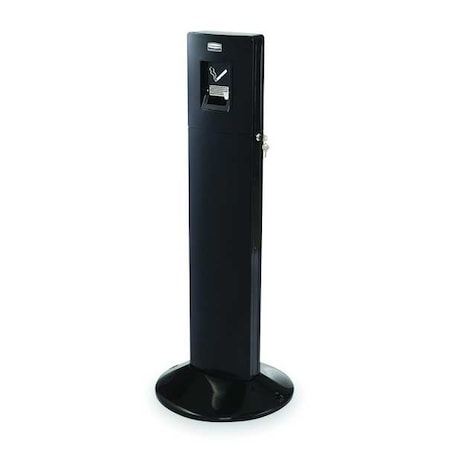 Cigarette Receptacle, Black, 1.5 gal MPN:FGR93400BK