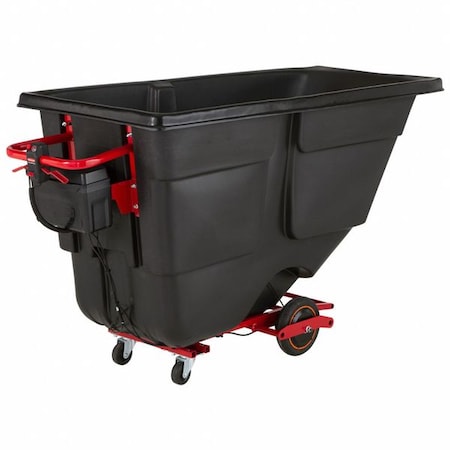 TiltTruck, 701/4in, 331/4in, Black, 1, 000lb MPN:2173662
