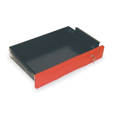 Drawer, 40 lb., Red, Steel, 25 In. L MPN:FG459300RED