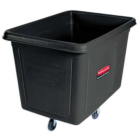 Cube Truck, 5/16 cu. yd., 300lb. Cap, Black MPN:FG460800BLA