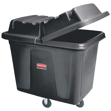 Cube Truck, 7/16 cu. yd., 400lb. Cap, Black MPN:FG461200BLA