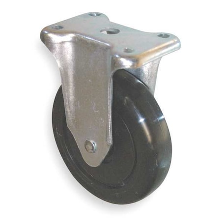 RigidCaster, Black, Plastic;Steel, 400lb MPN:GRFG4614L40000