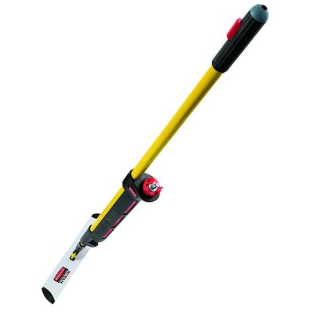 Flat Spray Mop, 21 oz Dry Wt, Hook-and-Loop Connection, Black/Yellow, Microfiber MPN:1835528