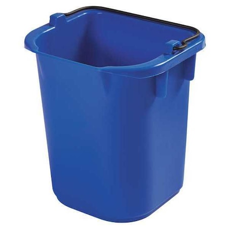 Disinfecting Pail, 5 qt, Blue MPN:1857376