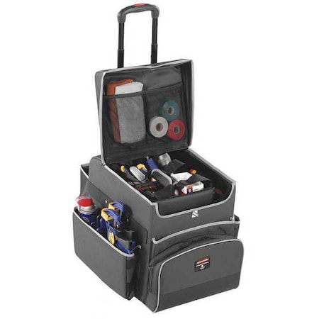 Housekeeping Cart, Black, 17 in.H MPN:1902467