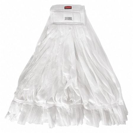 5 in String Wet Mop, 20 oz Dry Wt, Clamp On Connection, Cut-End, White, Polyester MPN:2025506