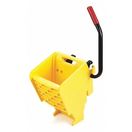 10 to 32 oz WaveBrake Side Press Mop Wringer, Yellow, Plastic MPN:2064915