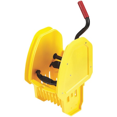 10 to 32 oz WaveBrake Down Press Mop Wringer, Yellow, Plastic MPN:2064959