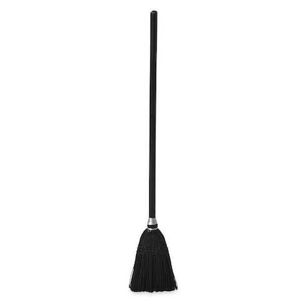 Lobby Broom, w/Wood Handle, Black MPN:FG253600BLA