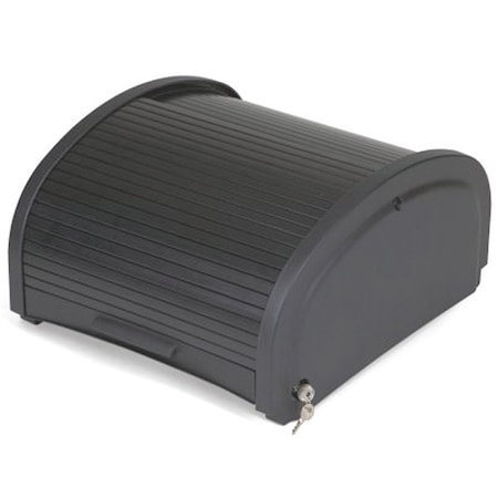 Locking Security Hood, 9 1/2 in L, Black MPN:FG9T8600BLA