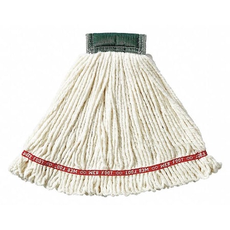 5in String Wet Mop, 20oz Dry Wt, Side Gate Connect, Loop-End, White, Cotton/Synthetic, FGA25206WH00 MPN:FGA25206WH00