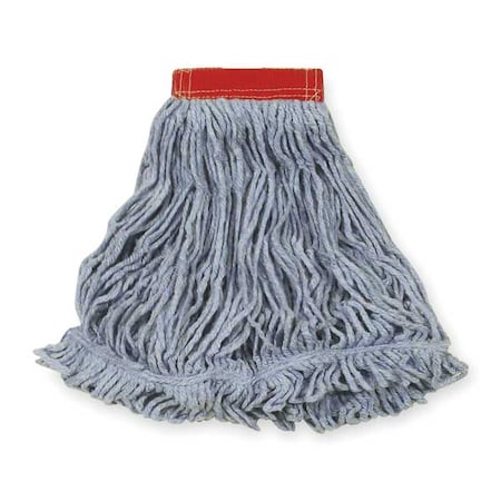 5in String Wet Mop, 16oz Dry Wt, Side Gate Connect, Loop-End, Blue, Cotton/Synthetic, FGD25206BL00 MPN:FGD25206BL00
