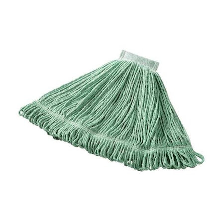 5in String Wet Mop, 22oz Dry Wt, Side Gate Connect, Loop-End, Green, Cotton/Synthetic, FGD25306GR00 MPN:FGD25306GR00