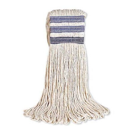 Universal Mop Head, Slide On Connection, Looped-End, White, Cotton MPN:FGE13800WH00