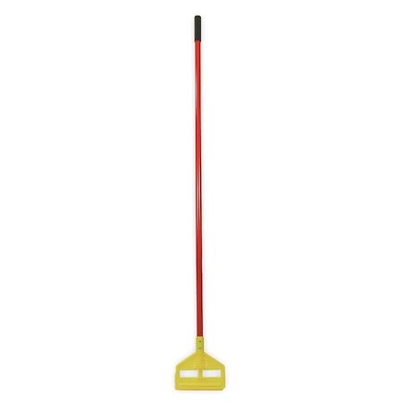60 in Slide-On Wet Mop Handle, Invader Series, Red, Fiberglass MPN:FGH14600RD00
