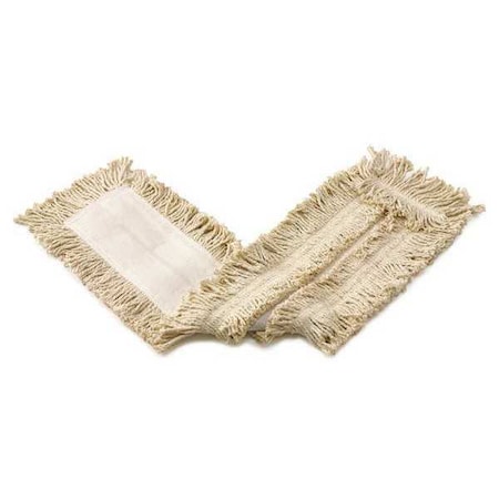36 in L Cut-End Disposable Mop, White, Cotton MPN:FGL25500WH00