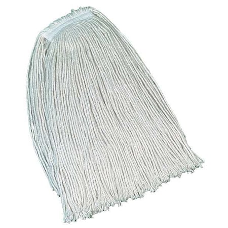 1 in String Wet Mop, 18 oz Dry Wt, Slide On Connection, Cut-End, White, Cotton, PK12 MPN:FGV11700WH00