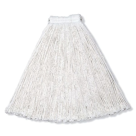 1 in String Wet Mop, 20 oz Dry Wt, Slide On Connection, Cut-End, White, Rayon, PK12, FGV41800WH00 MPN:FGV41800WH00