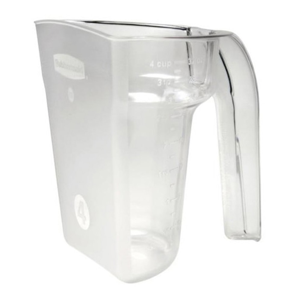 Rubbermaid Safety Portioning Scoop, 32 Oz, Clear MPN:FG9G5300CLR
