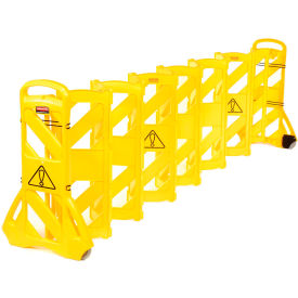 Rubbermaid® Extendable Mobile Barrier FG9S1100YEL FG9S1100YEL
