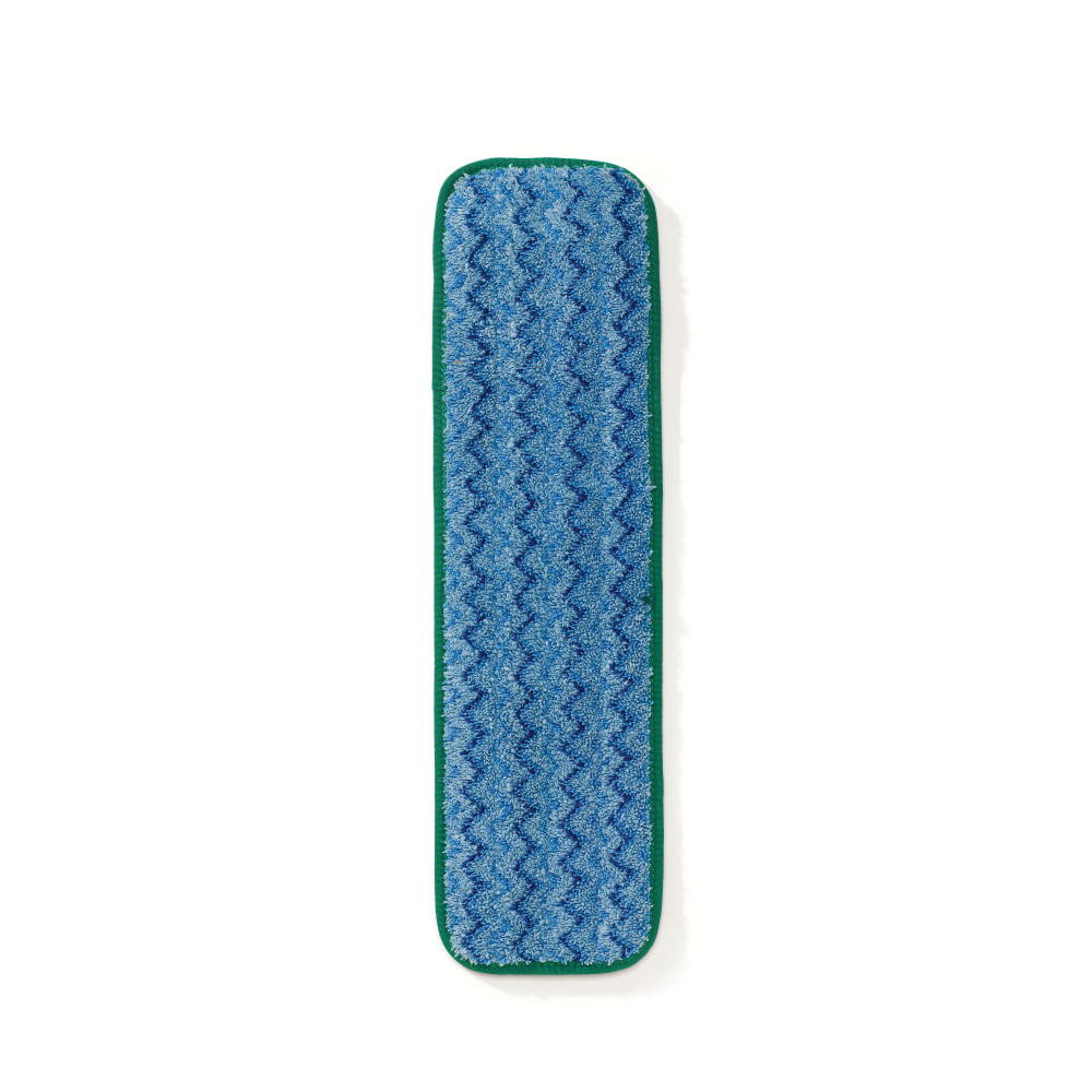 Rubbermaid Commercial Products HYGEN 18in Microfiber Mop Pad, Green MPN:FGQ41000GR00