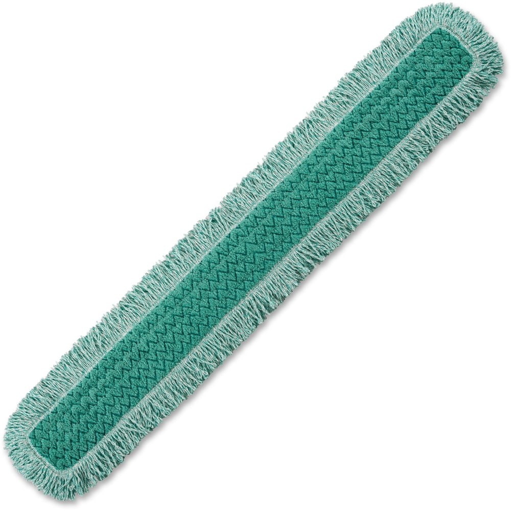 Rubbermaid Commercial HYGEN 48in Fringed Dust Mop Pad - 48in Width - MicroFiber - 6 / Carton MPN:Q449CT