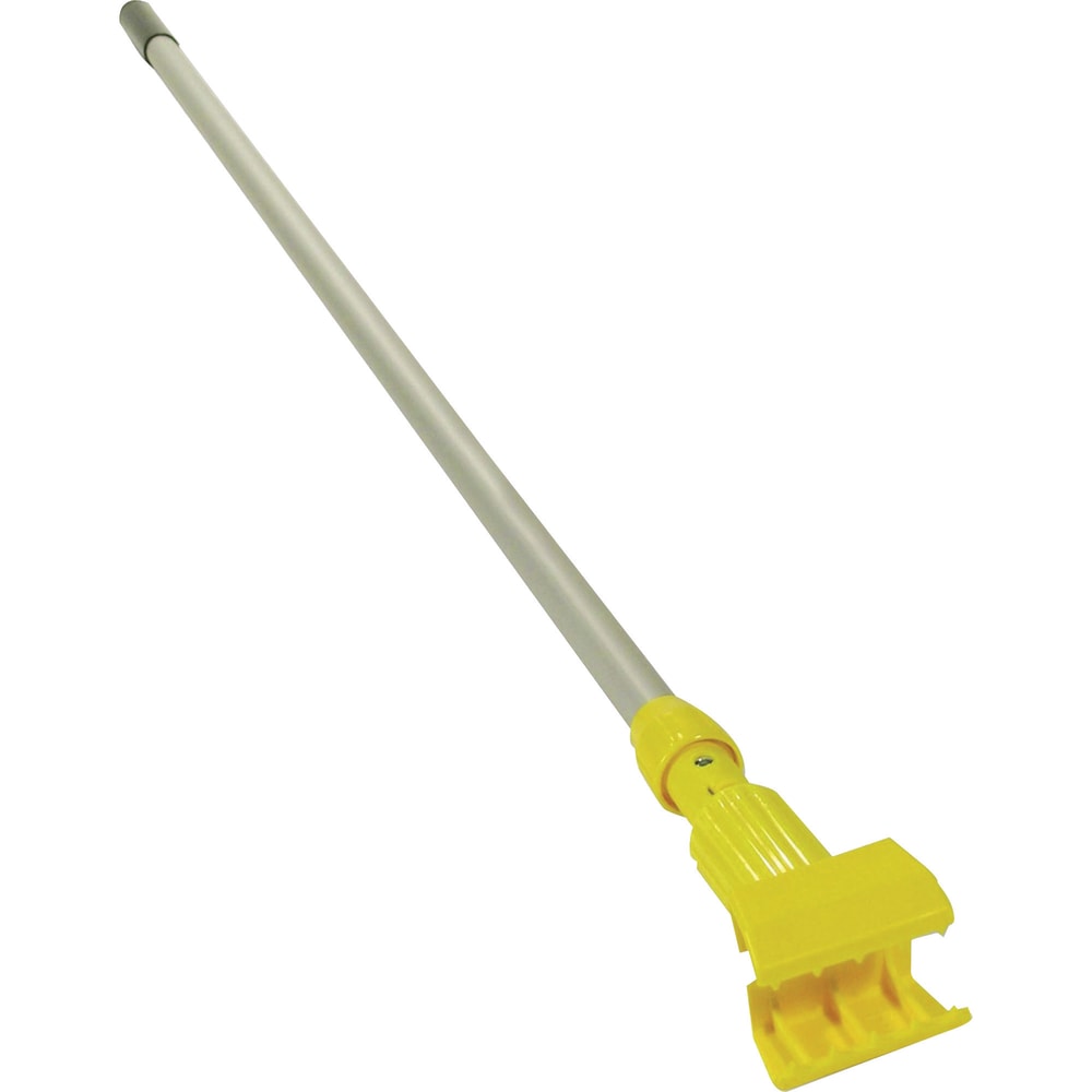 Rubbermaid Commercial Gripper Wet Mop Handles, 67-15/16in, Yellow, Set Of 12 Handles MPN:RCPH236000000CT
