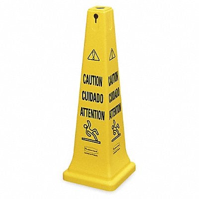 Safety Cone Yellow HDPE 36 in H MPN:FG627600YEL