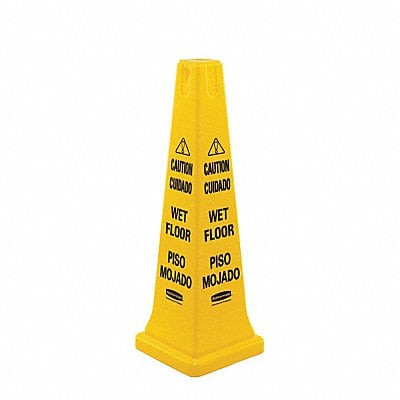 Safety Cone Yellow HDPE 36 in H MPN:FG627677YEL