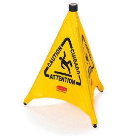 Rubbermaid® 9S01 Pop-Up Safety Cone FG9S0100YEL