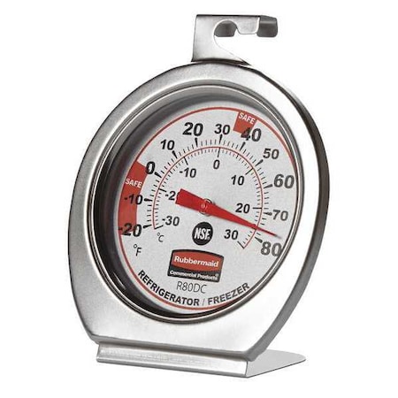 Analog Mechanical Food Service Thermometer with -20 to 80 (F) MPN:FGR80DC