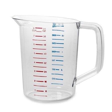 BOUNCER MEASURING CUP 2 QT CLEAR MPN:SMFG321700CLR