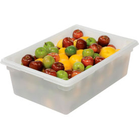 Rubbermaid 3500-00 White Plastic Box 12.5 Gallon 18 x 26 x 9 FG350000WHT - Pkg Qty 6