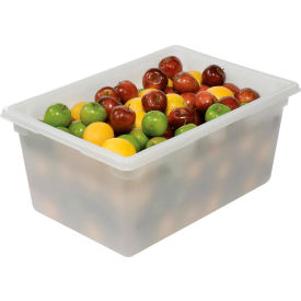 Rubbermaid 3528-00 White Plastic Box 16.62 Gallon 18 x 26 x 12 FG352800WHT - Pkg Qty 6