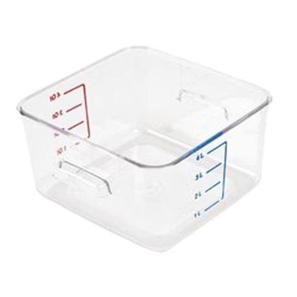 Rubbermaid Food Storage Container, 4 Qt, Clear MPN:FG630400CLR