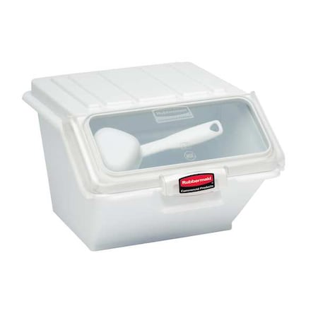 Proserve 40 Cup Ingredient Bin Safety Storage Bin, White, Plastic MPN:FG9G6000WHT