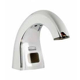 Rubbermaid® Commercial One Shot Soap Dispenser - Touch Free Liquid 1.9x5.5x4 Polished Chrome FG402073