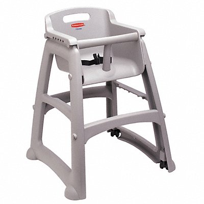 Youth High Chair Platinum Include Wheels MPN:FG780508PLAT