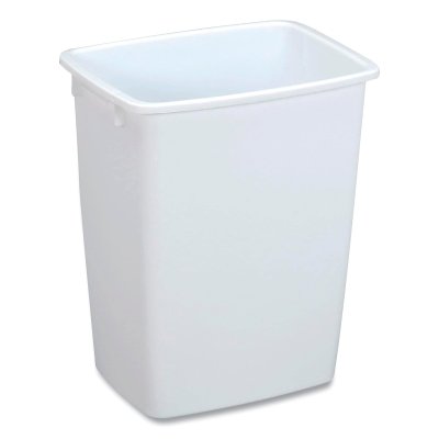36 Quart White Indoor Consumer Wastebasket MPN:FG2806TPWHT