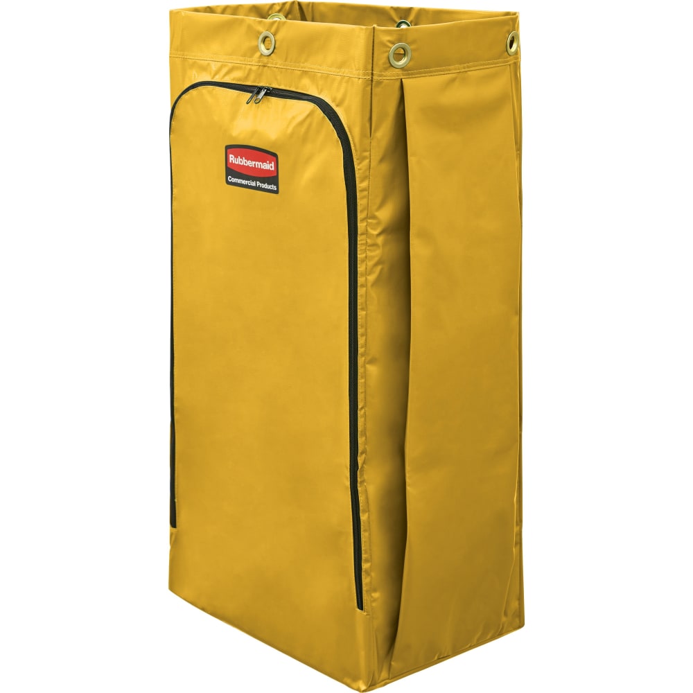 Rubbermaid Commercial Cleaning Cart 34-Gallon Replacement Bags - 34 gal Capacity - 10.50inx 16.80in - Zipper Closure - 1966881CT MPN:1966881CT