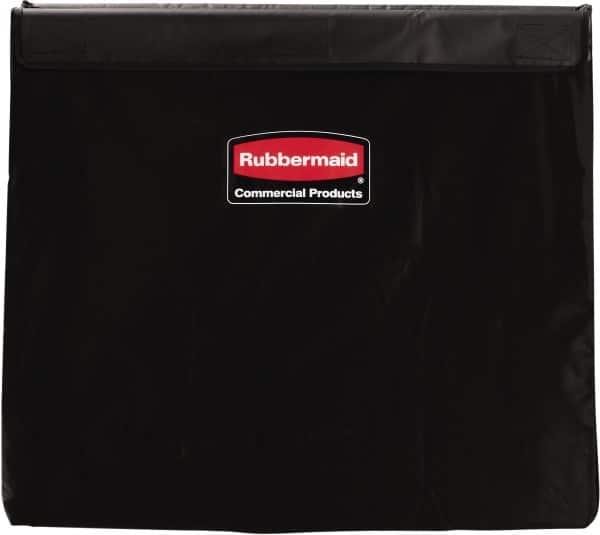 Rubbermaid Commercial Executive Series Collapsible Replacement Basket, 8-Bushel, Black MPN:1881783