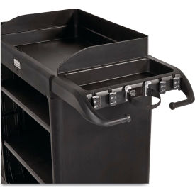 Rubbermaid® Commercial Vacuum Holder For All Rubbermaid Housekeeping Carts Black 6/CT 2202571