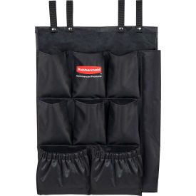 Rubbermaid® 9-Pocket Organizer Black Pack of 6 2202582