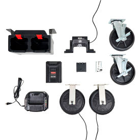 Rubbermaid® Motorized Kit For Housekeeping Carts Black 2202583