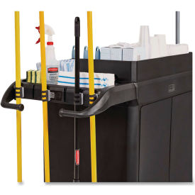 Rubbermaid® Commercial QuickClips for Rubbermaid FG618900BLA/2202581 Resin Black 6/Carton 2202589