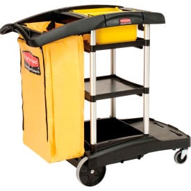 Rubbermaid® High Capacity Cleaning Cart 9T72 FG9T7200BLA