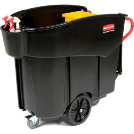 Rubbermaid® Mega Brute Mobile Waste Collector 9W73 FG9W7300BLA